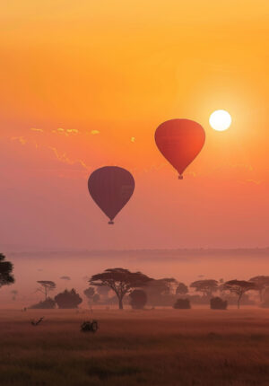 TGZ Exclusive - Luxury Travel Private Villa & Household - Experience on-site Hot air balloon flight in Ruaha Park