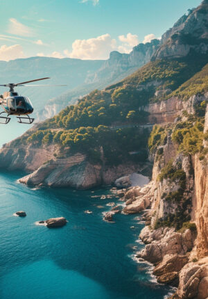 TGZ Exclusive - Luxury Travel Private Villa & Household - Experience on-site French Riviera helicopter tour