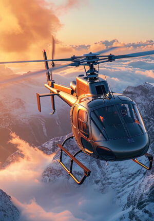 TGZ Exclusive - Luxury Travel with Private Villa & Services - Experience on-site Alpine Nighttime Helicopter Tour